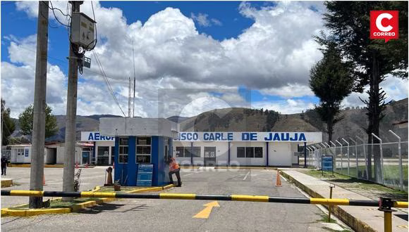 Jauja: extienden la suspensin de vuelos en aeropuerto Francisco Carl hasta el 6 de mayo
